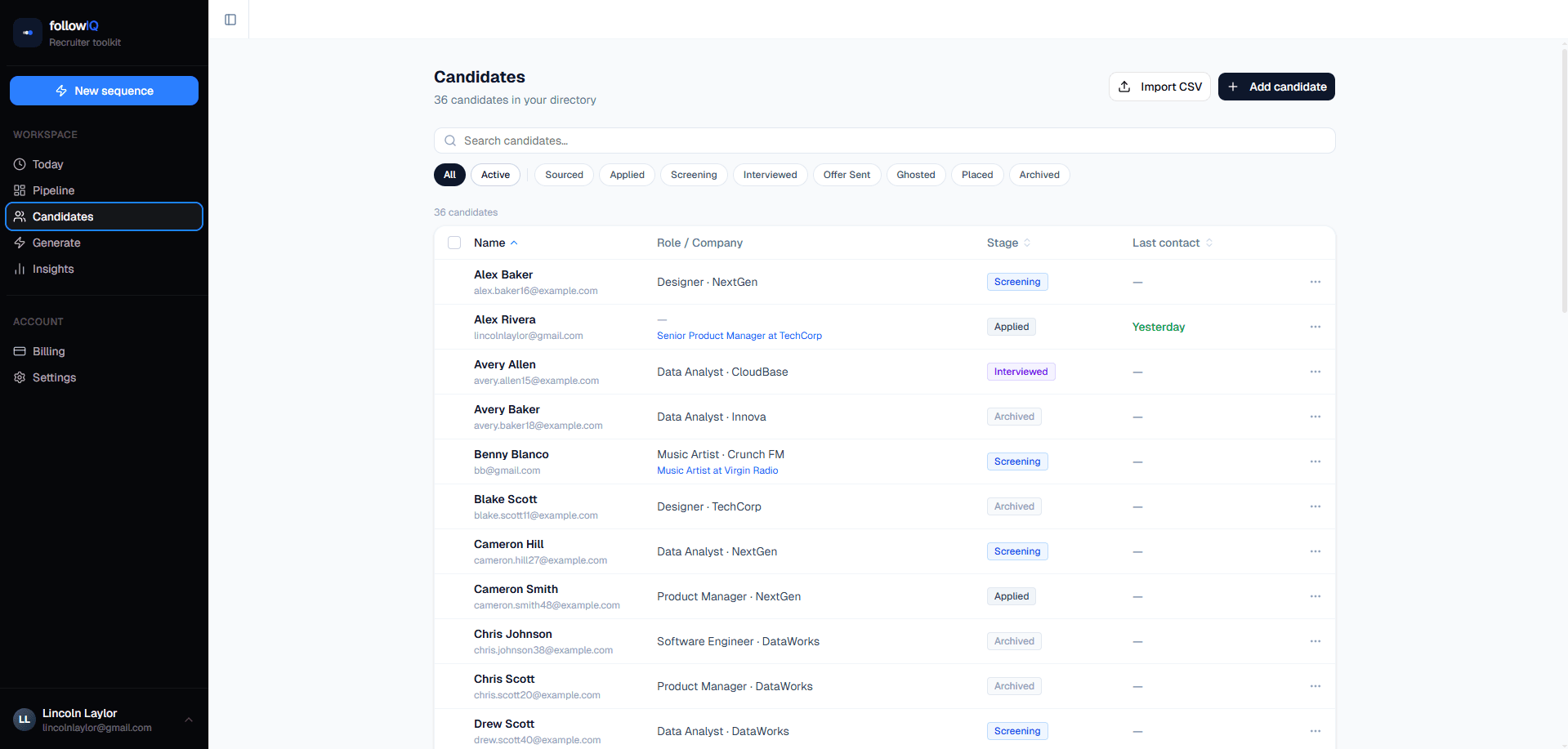 FollowIQ screenshot 7