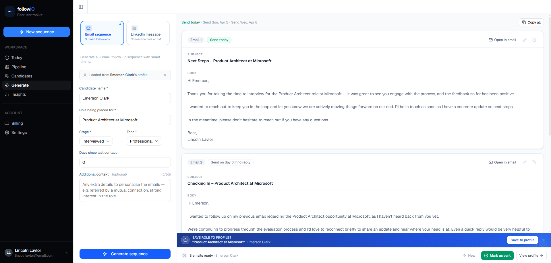 FollowIQ screenshot 2